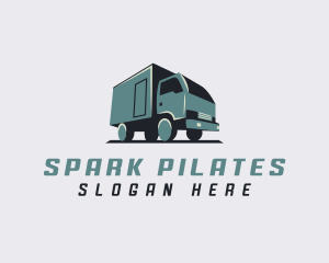 Roadie - Forwarding Cargo Truck logo design