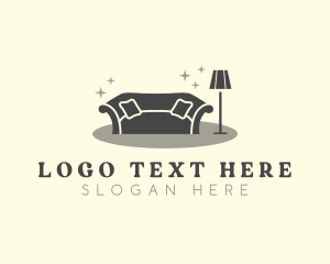 Decorator - Sofa Couch Furniture logo design