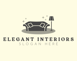 Sofa Couch Furniture logo design