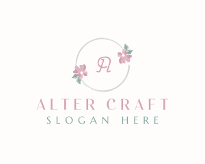 Elegant Floral Watercolor logo design