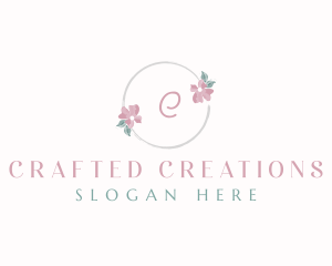 Elegant Floral Watercolor logo design