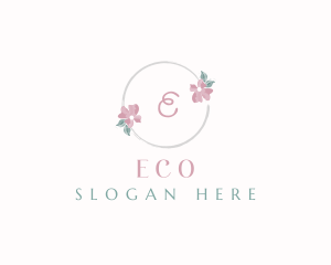 Elegant Floral Watercolor logo design