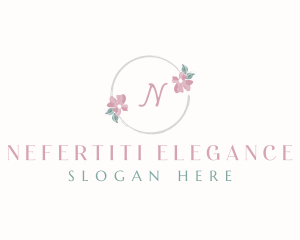 Elegant Floral Watercolor logo design