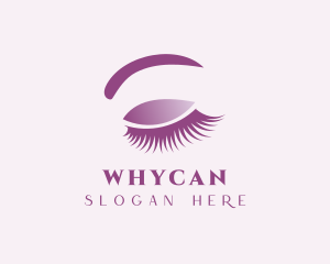 Purple Eyelash Cosmetics Logo