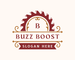 Buzz Saw Carpentry logo design