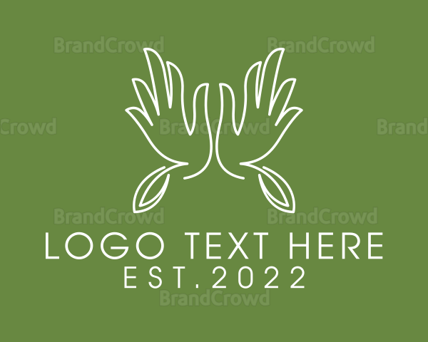 Eco Friendly Gardening Logo