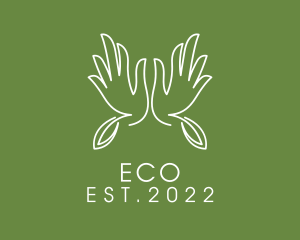 Eco Friendly Gardening  logo design