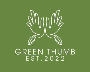 Gardener - Eco Friendly Gardening logo design