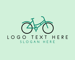 Fixed Gear - Retro Bike Bicycle logo design