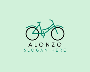 Retro Bike Bicycle logo design