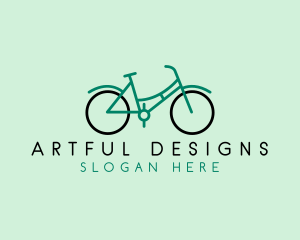 Retro Bike Bicycle logo design