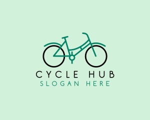 Bike - Retro Bike Bicycle logo design