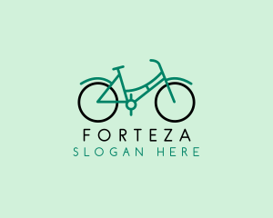 Retro Bike Bicycle logo design