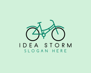 Retro Bike Bicycle logo design