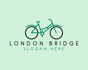 Retro Bike Bicycle logo design