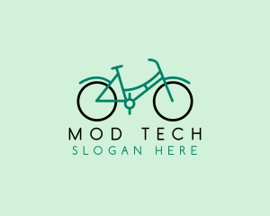 Retro Bike Bicycle logo design