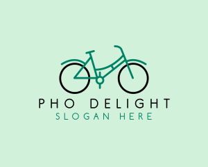 Retro Bike Bicycle logo design