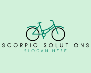 Retro Bike Bicycle logo design