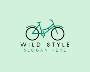 Retro Bike Bicycle logo design