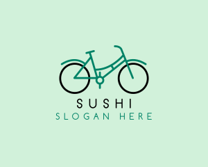 Retro Bike Bicycle logo design