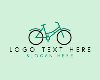 Retro Bike Bicycle logo design