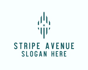 Striped - Building Home Property logo design