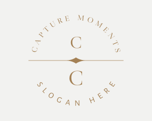 Photography - Modern Wedding Photography Studio logo design