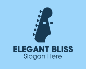 Talent Show - Guitar Player Face logo design