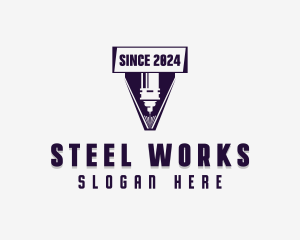 CNC Laser Machinery  logo design