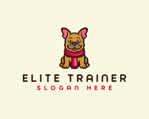 Pet Dog Scarf logo design