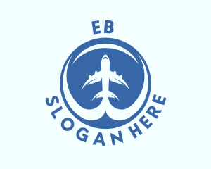 Tour Guide - Air Travel Tourism logo design