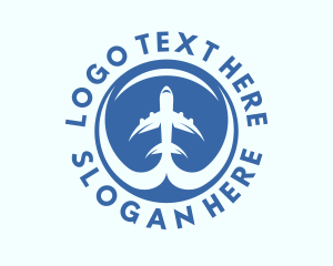 Air Travel Tourism Logo