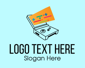 Retro Handheld Gaming Console  Logo