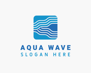 Tech Waves Software logo design