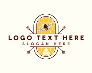 Hive - Honey Stick Hive logo design