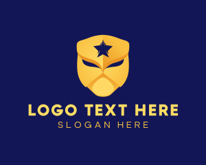 Victory - Star Mask Hero logo design