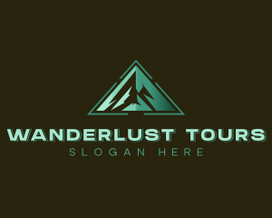 Mountain Peak Forest logo design