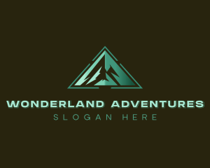 Mountain Peak Forest logo design