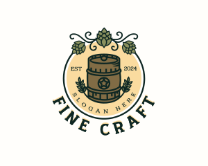 Beer Barrel Brewery logo design