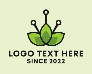 Alternative - Natural Acupuncture Leaves logo design