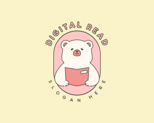 Plush Bear Reading logo design