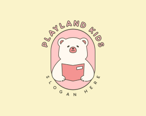 Plush Bear Reading logo design