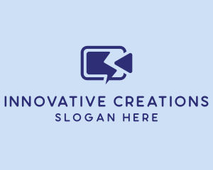 Creator - Video Camera Battery Charge logo design