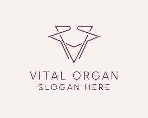 Elegant Letter V logo design