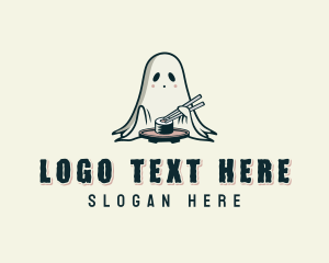 Dining - Ghost Sushi Dining logo design