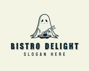 Ghost Sushi Dining logo design