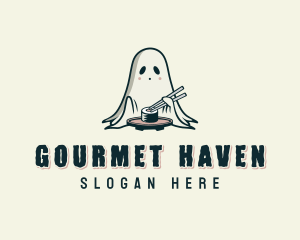 Ghost Sushi Dining logo design