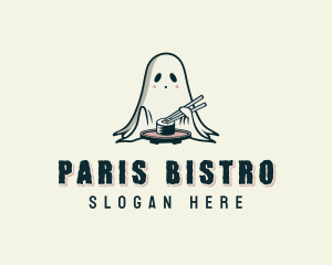 Ghost Sushi Dining logo design