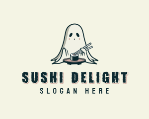 Ghost Sushi Dining logo design