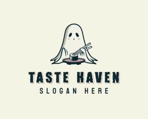 Ghost Sushi Dining logo design